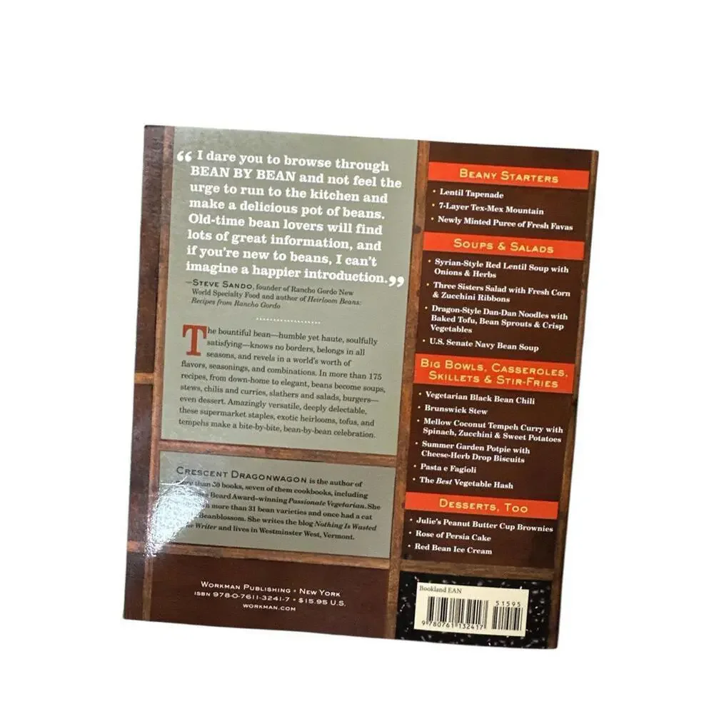 Cookbook Bean by Bean: A Cookbook